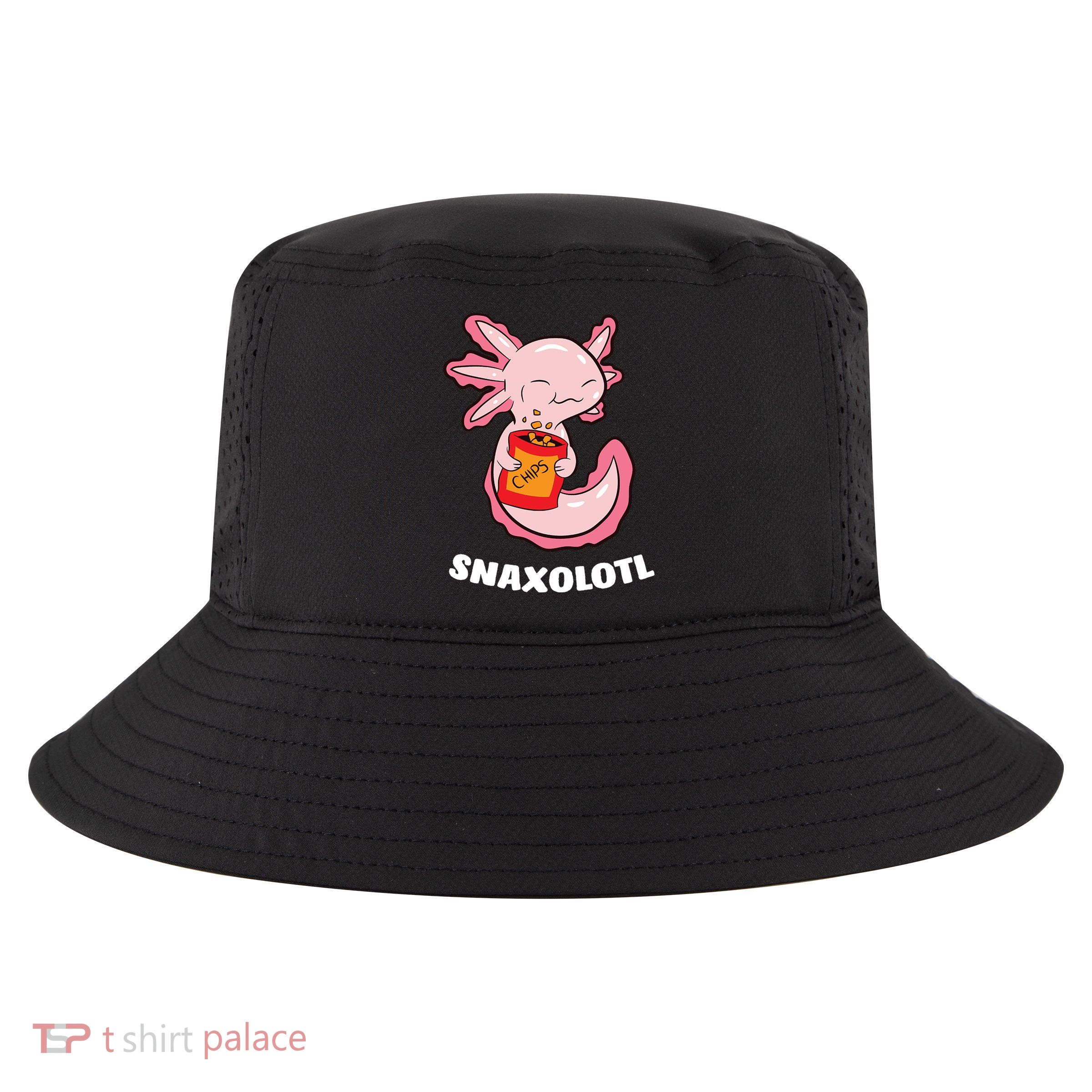 Snaxolotl Axolotls Cool Comfort Performance Bucket Hat