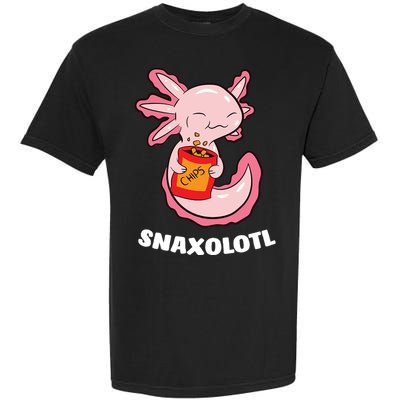 Snaxolotl Axolotls Garment-Dyed Heavyweight T-Shirt