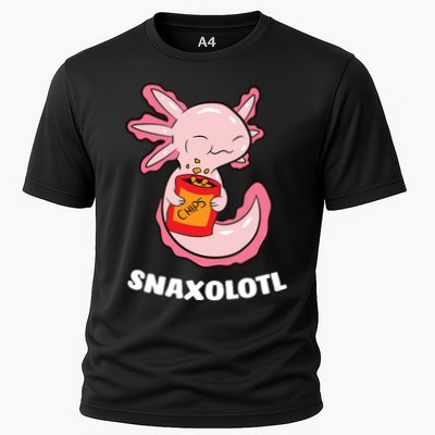 Snaxolotl Axolotls Cooling Performance Crew T-Shirt