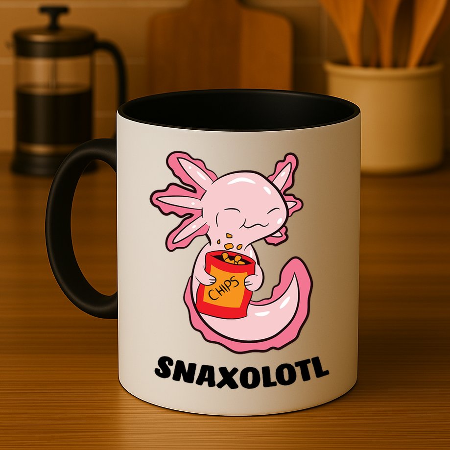 Snaxolotl Axolotls Mug