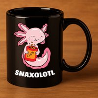 Snaxolotl Axolotls 11oz C Handle Ceramic Mug