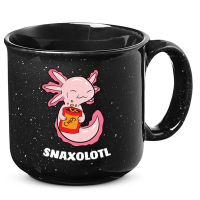 Snaxolotl Axolotls 15oz Campfire Ceramic Mug