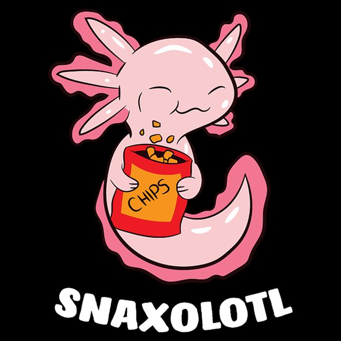 Snaxolotl Axolotls Drawstring Bag