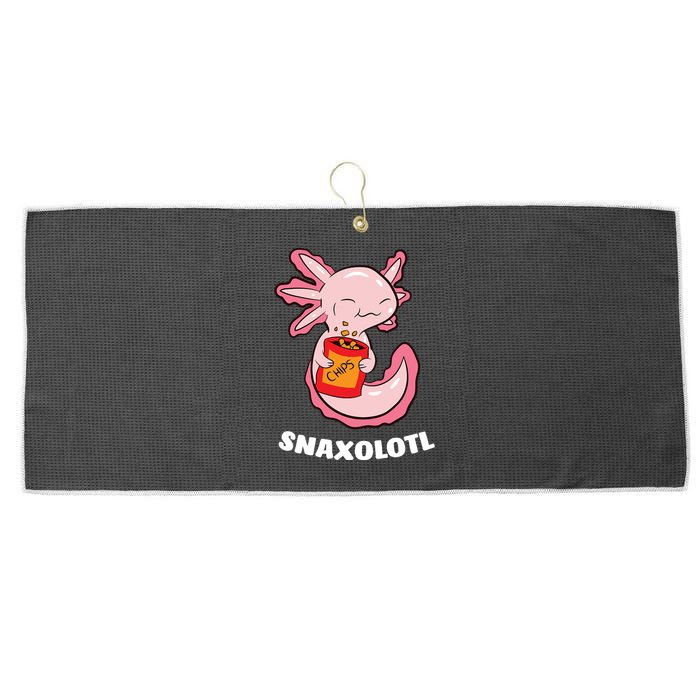 Snaxolotl Axolotls Large Microfiber Waffle Golf Towel