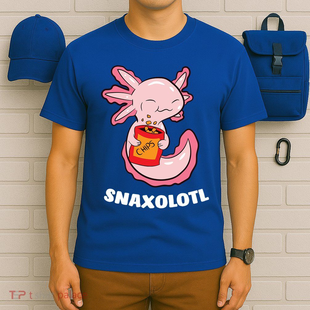 Snaxolotl Axolotls T-Shirt