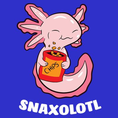 Snaxolotl Axolotls T-Shirt