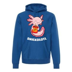 Snaxolotl Axolotls Premium Hoodie