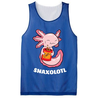 Snaxolotl Axolotls Mesh Reversible Basketball Jersey Tank