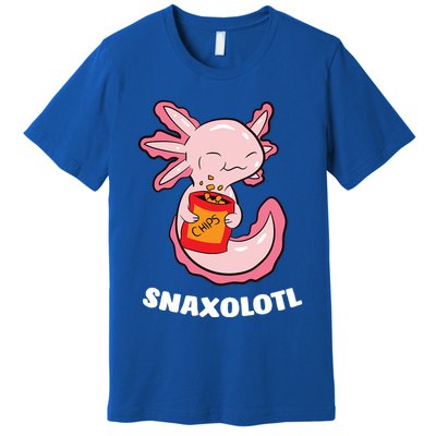 Snaxolotl Axolotls Premium T-Shirt