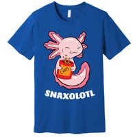 Snaxolotl Axolotls Premium T-Shirt