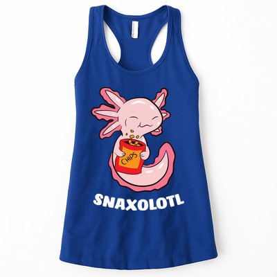 Snaxolotl Axolotls Womens Tank Top