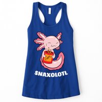 Snaxolotl Axolotls Womens Tank Top
