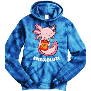 Snaxolotl Axolotls Tie Dye Hoodie