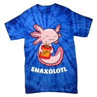 Snaxolotl Axolotls Tie-Dye T-Shirt
