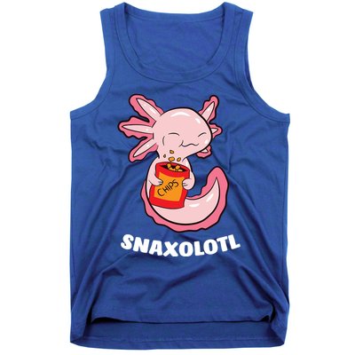 Snaxolotl Axolotls Tank Top