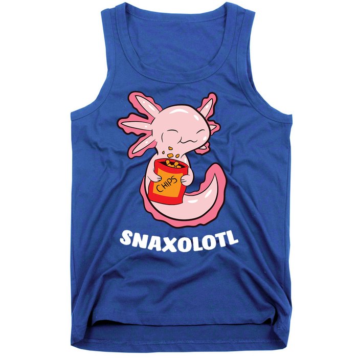 Snaxolotl Axolotls Tank Top