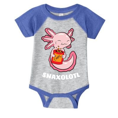 Snaxolotl Axolotls Infant Baby Jersey Bodysuit