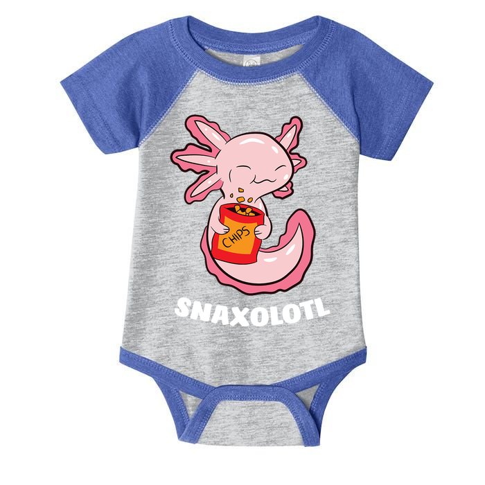 Snaxolotl Axolotls Infant Baby Jersey Bodysuit