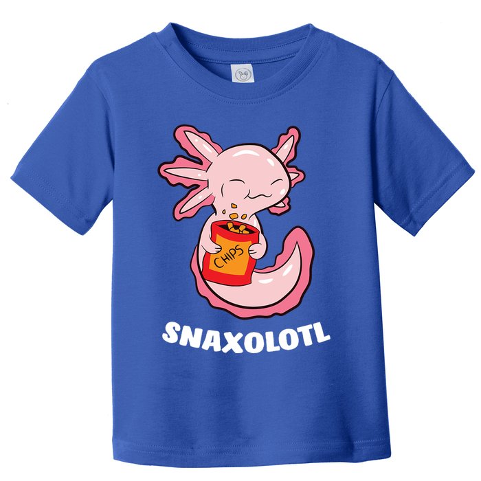 Snaxolotl Axolotls Toddler T-Shirt