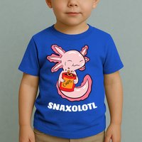 Snaxolotl Axolotls Toddler T-Shirt