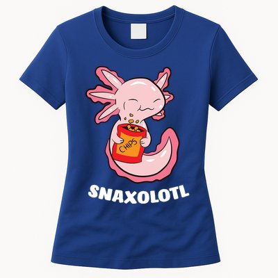 Snaxolotl Axolotls Womens T-Shirt