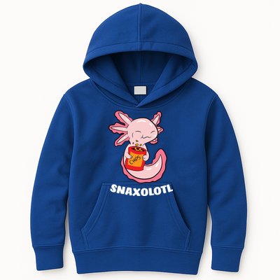 Snaxolotl Axolotls Kids Hoodie