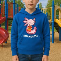 Snaxolotl Axolotls Kids Hoodie