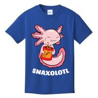 Snaxolotl Axolotls Kids T-Shirt