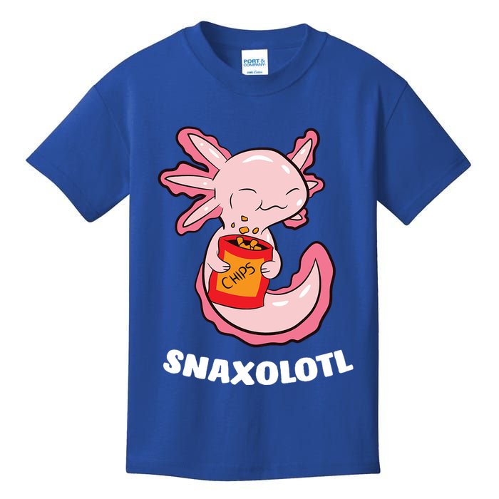 Snaxolotl Axolotls Kids T-Shirt
