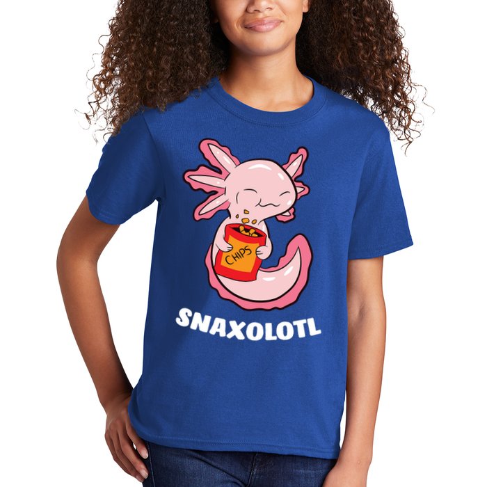 Snaxolotl Axolotls Kids T-Shirt