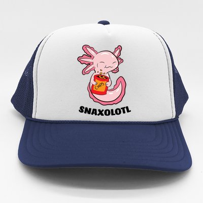 Snaxolotl Axolotls Trucker Hat