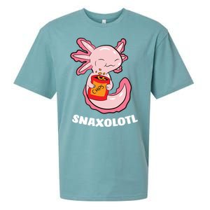 Snaxolotl Axolotls Sueded Cloud Jersey T-Shirt