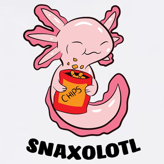 Snaxolotl Axolotls Garment-Dyed Sweatshirt