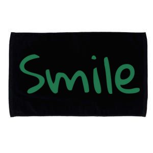 Smile At Someone National Smile Day Gift Microfiber Hand Towel