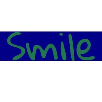 Smile At Someone National Smile Day Gift Bumper Sticker