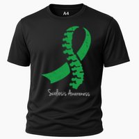 Scoliosis Awareness Cooling Performance Crew T-Shirt
