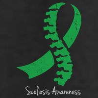 Scoliosis Awareness Adult Drive Performance Visor