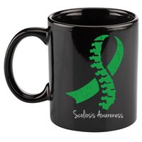 Scoliosis Awareness 11oz C Handle Ceramic Mug