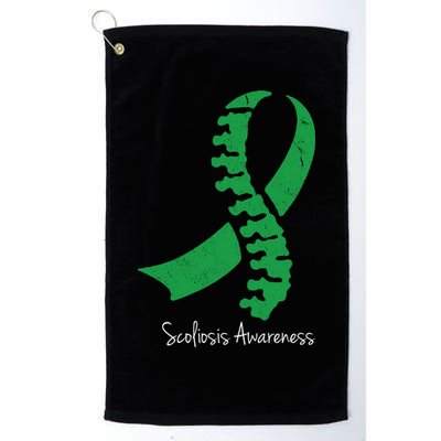 Scoliosis Awareness Golf Towel