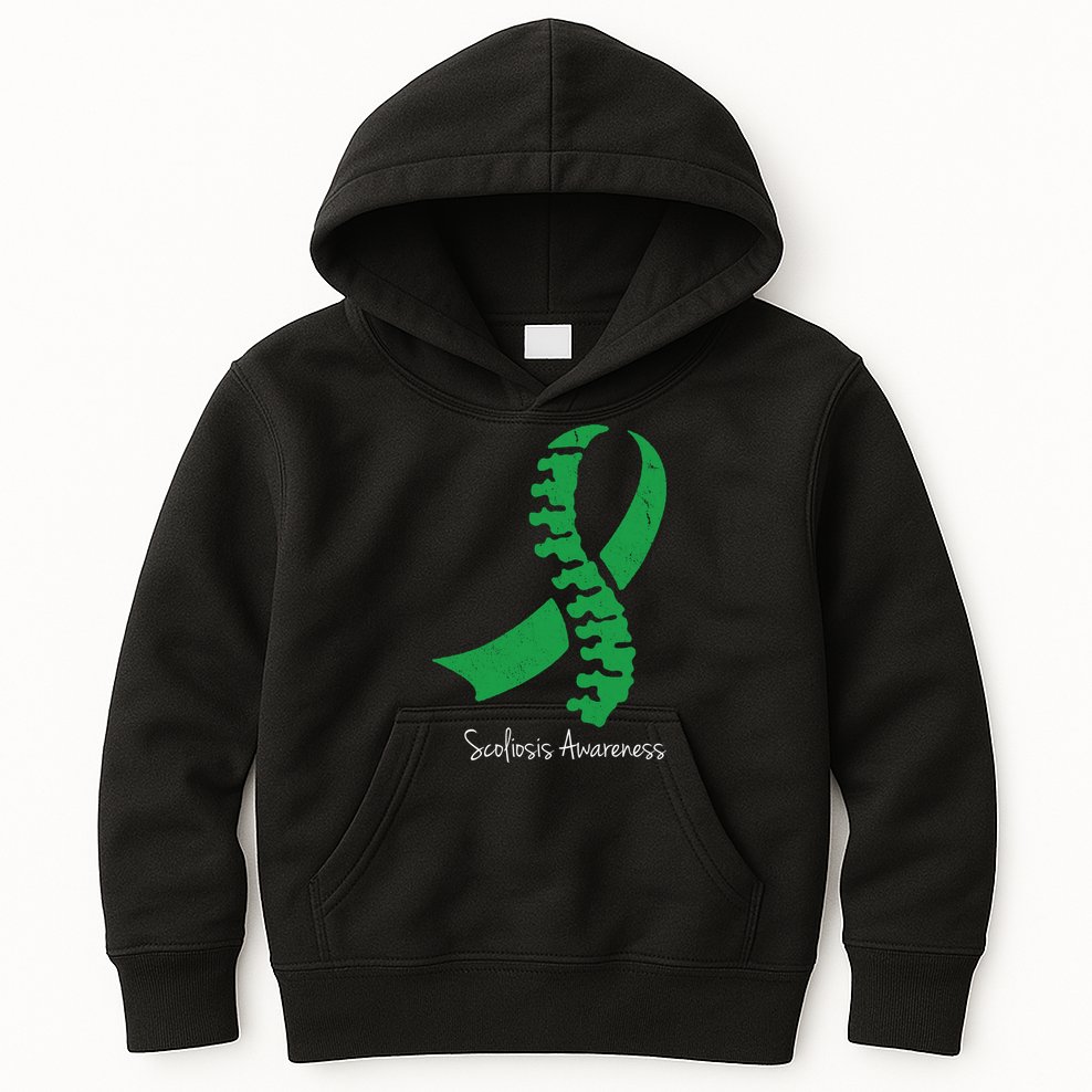 Scoliosis Awareness Kids Hoodie