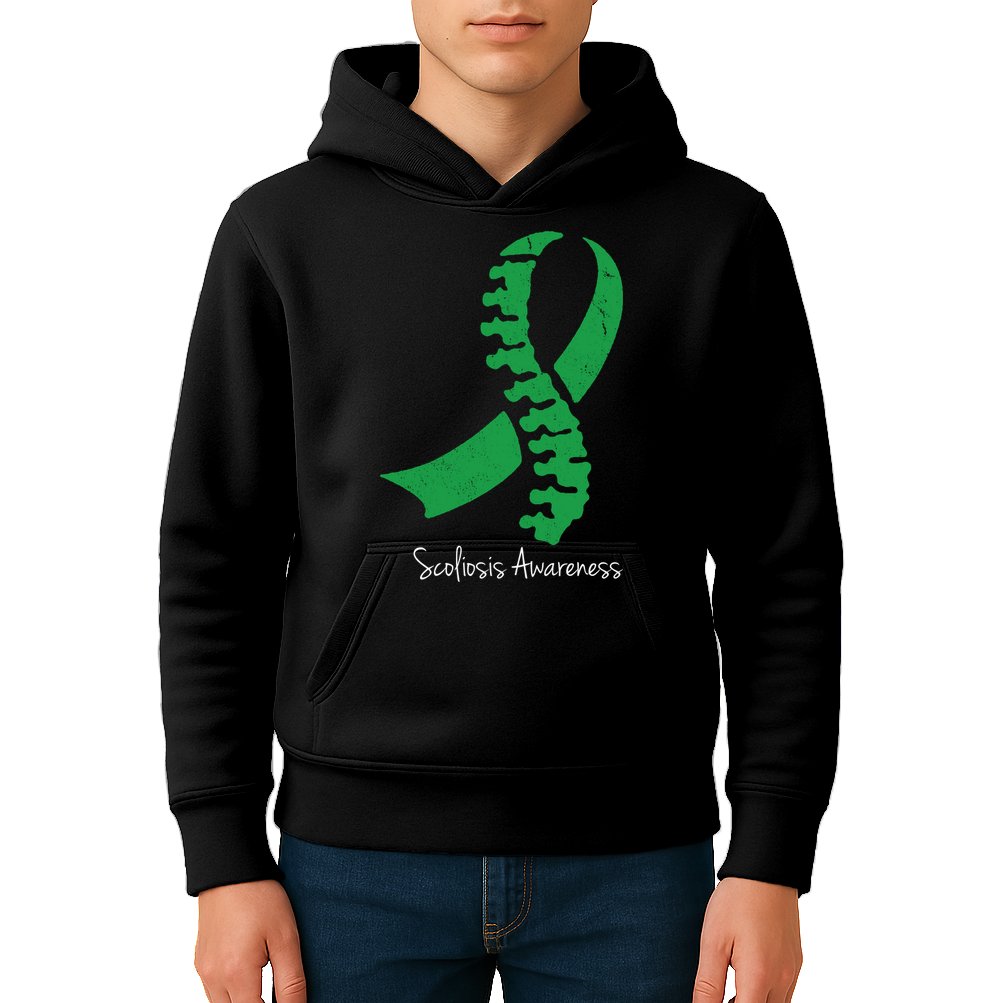 Scoliosis Awareness Kids Hoodie