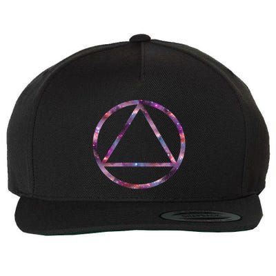 Sobriety Aa Support Sober Recovery Alcoholic Abstinence Gift Wool Snapback Cap