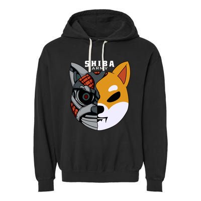 Shiba Army Garment-Dyed Fleece Hoodie