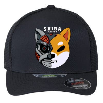 Shiba Army Flexfit Unipanel Trucker Cap