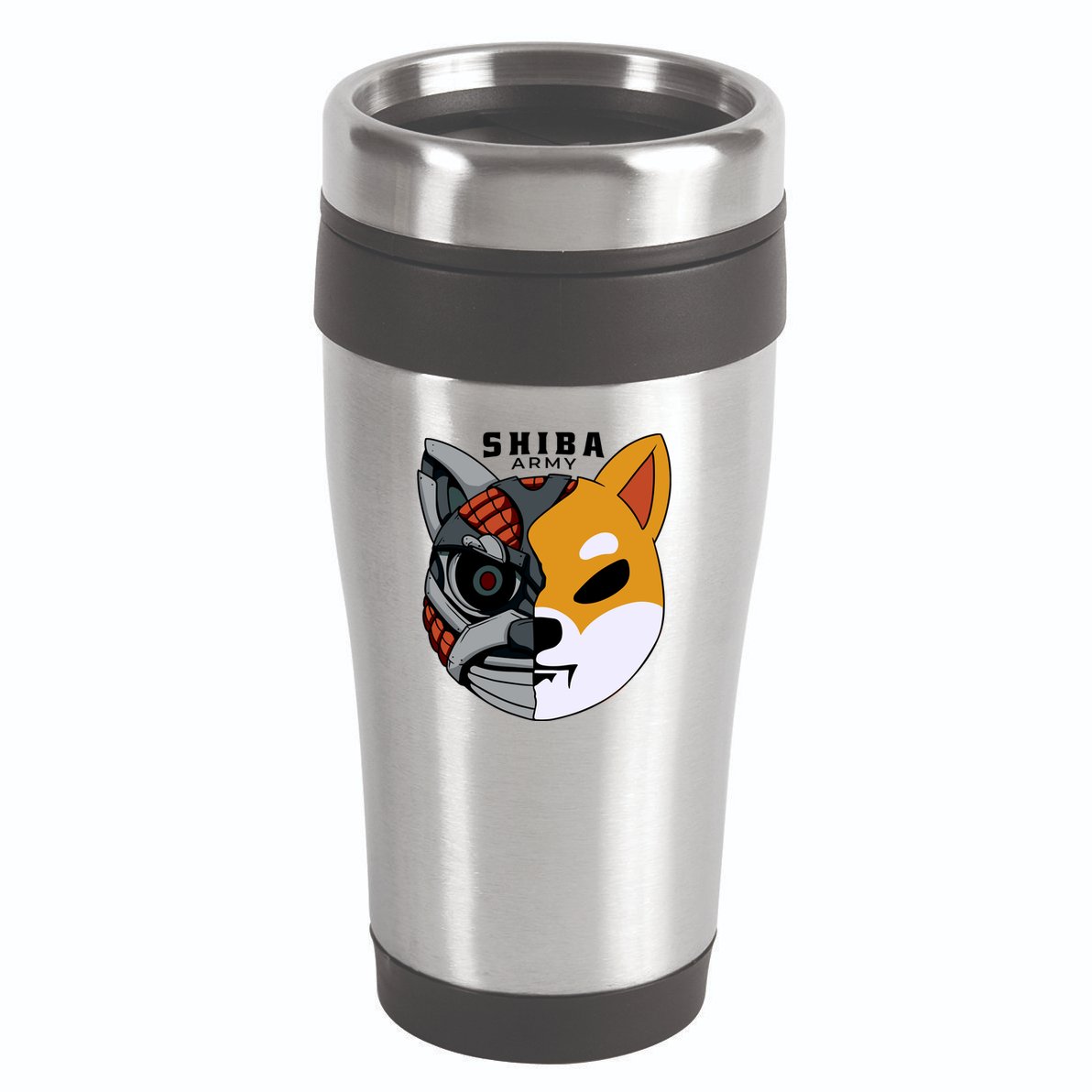 Shiba Army 16oz Travel Tumbler