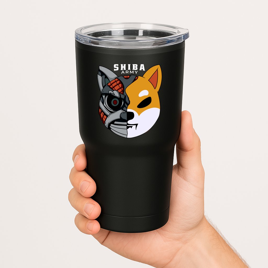 Shiba Army Tumbler