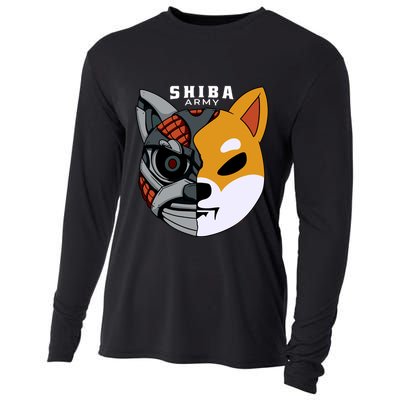 Shiba Army Cooling Performance Long Sleeve Crew