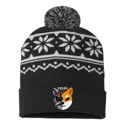 Shiba Army USA-Made Snowflake Beanie