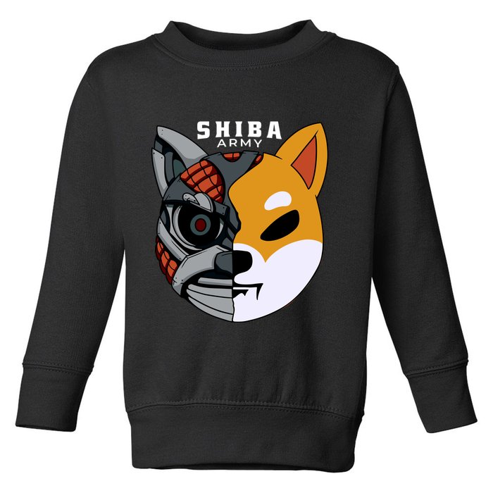 Shiba Army Toddler Sweatshirt