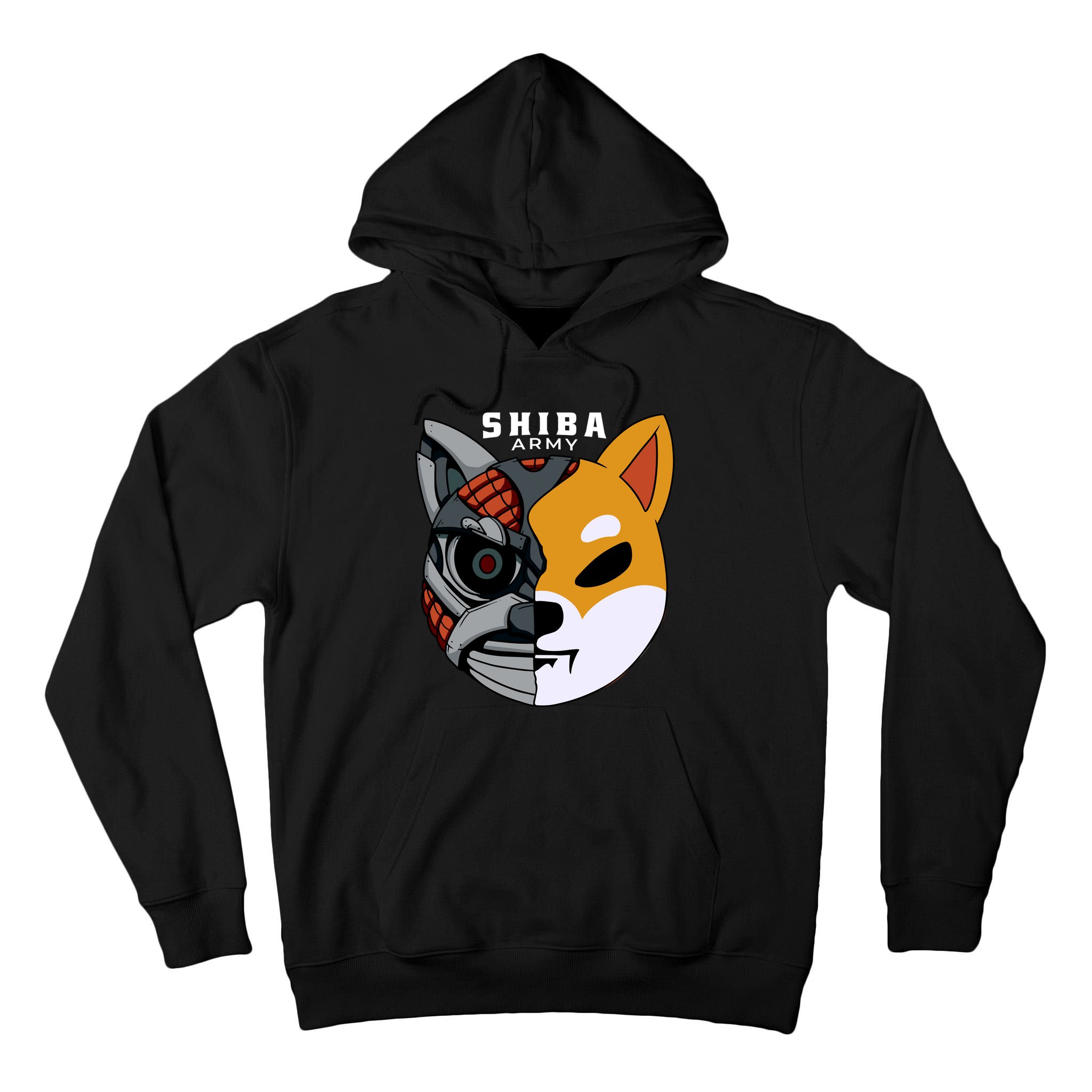 Shiba Army Tall Hoodie